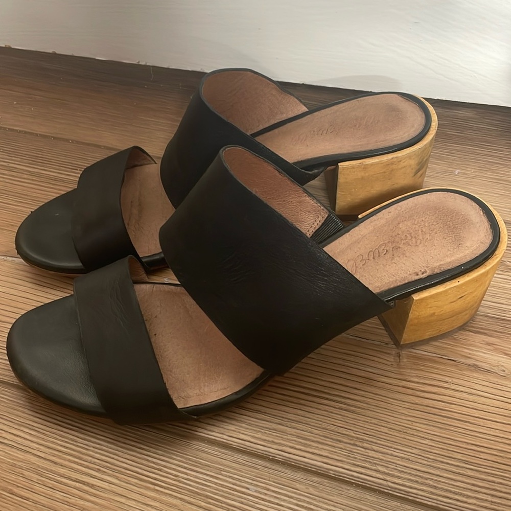 Madewell Bock Heel Sandals